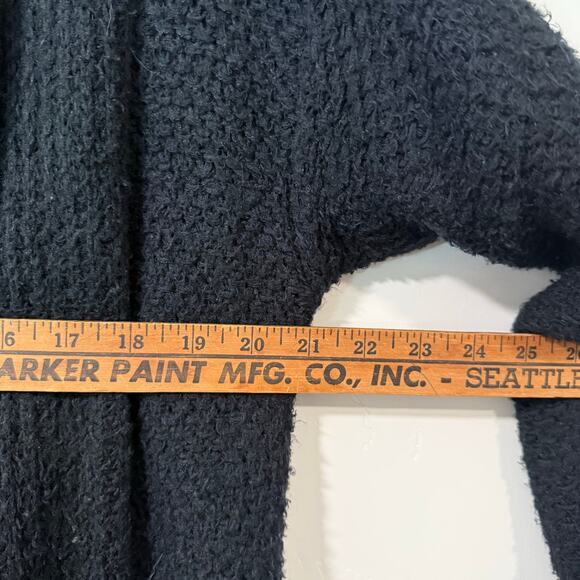 Anthropologie Pilcro Women's Eyelash Cardigan Sweater Black XS - Picture 6 of 8